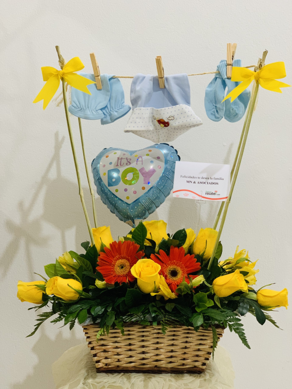 Arreglo floral para Nacimientos Niño Cdo.04