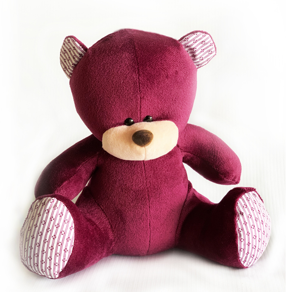 Oso de Peluche Guinda